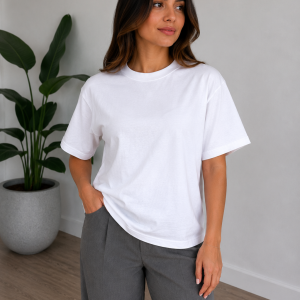 BLUSA OVERSIZE BLANCA